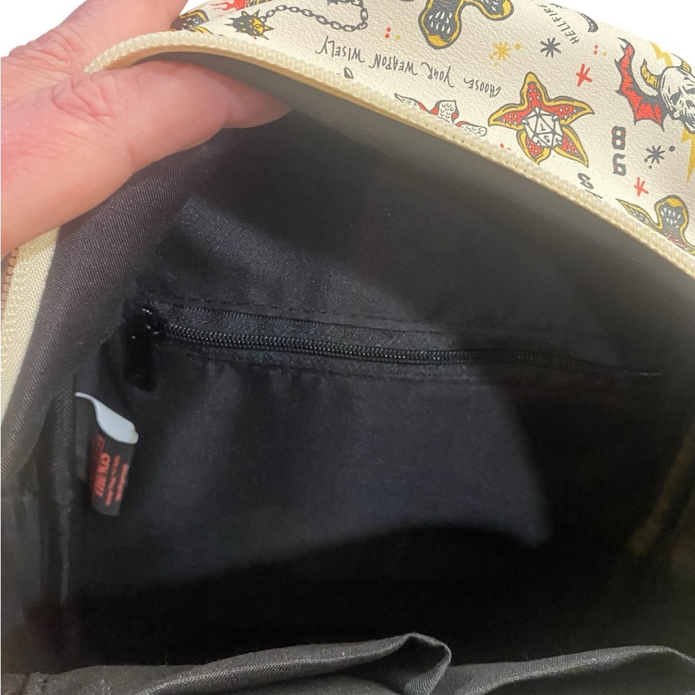 Stranger Things Hellfire Club Small Backpack - image 5